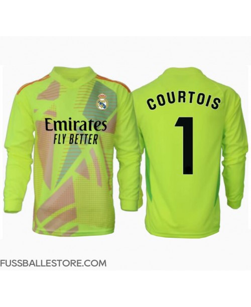 Günstige Real Madrid Thibaut Courtois #1 Torwart 3rd trikot 2024-25 Langarm